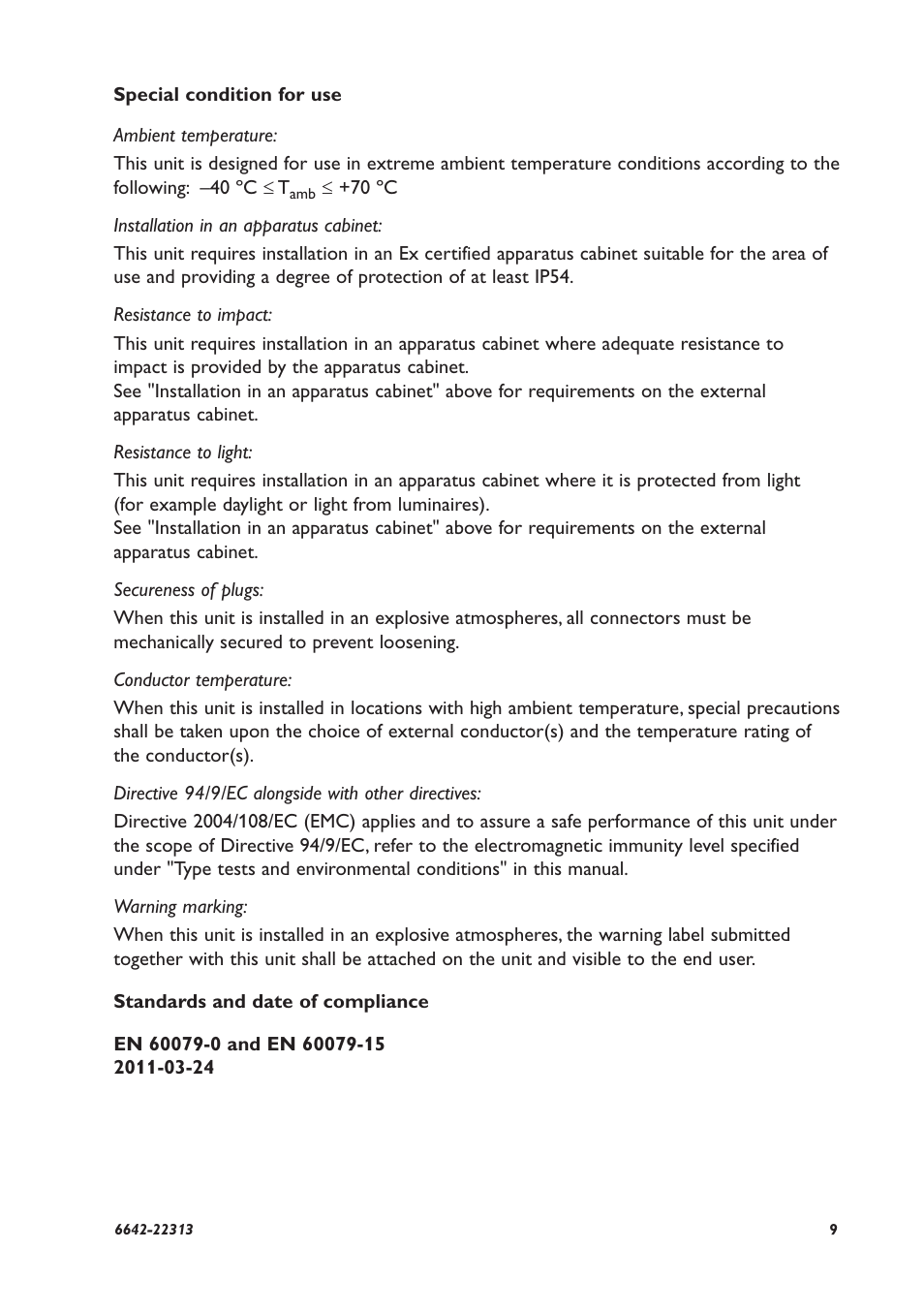 Westermo DDW-225-EX User Manual | Page 9 / 24