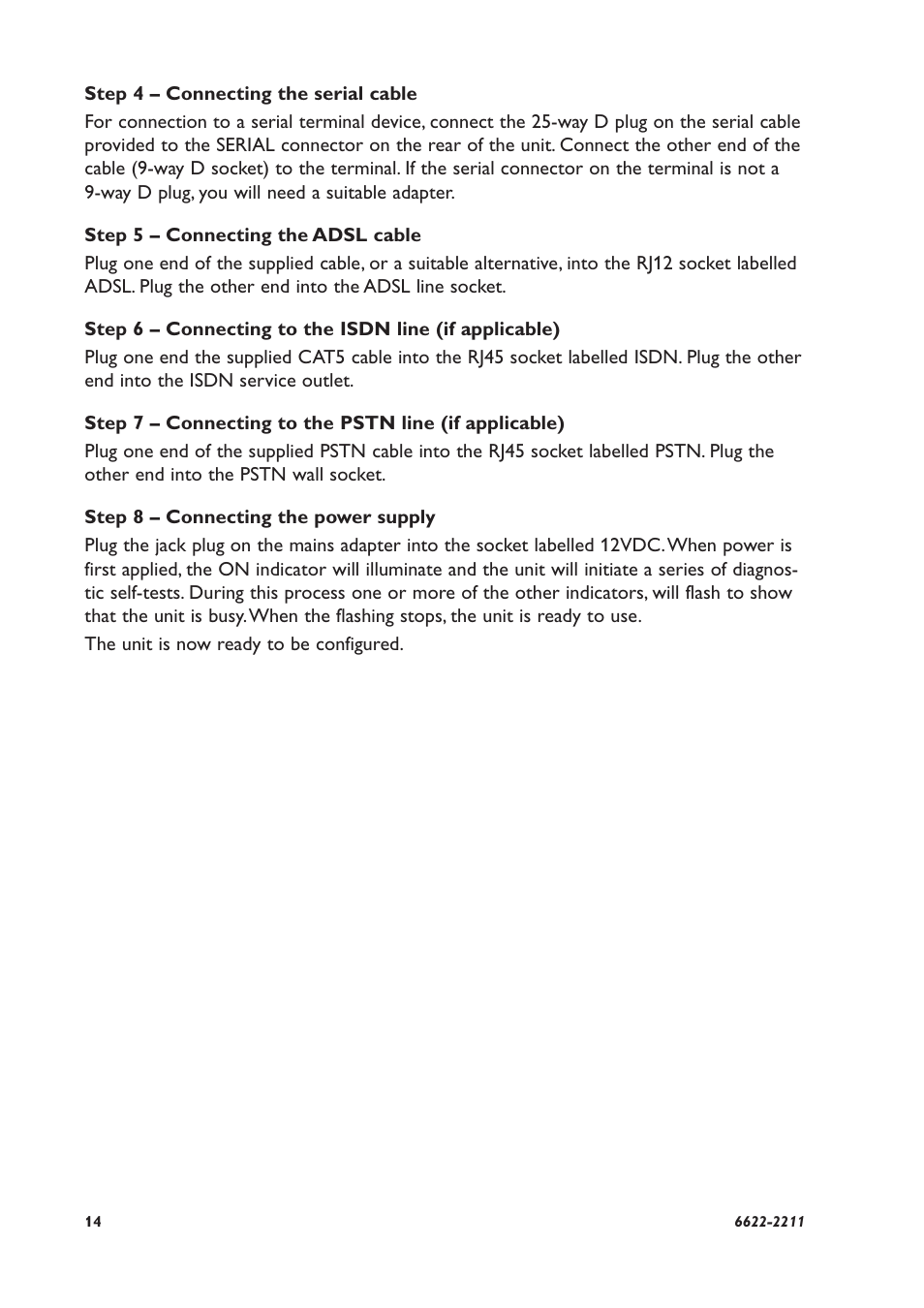 Westermo DR-250 User Manual | Page 14 / 20