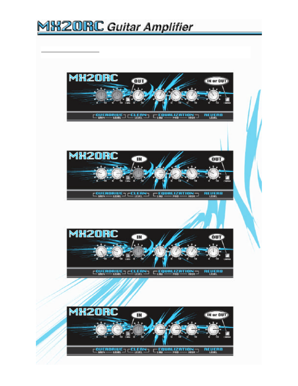 Crate Amplifiers CRATE MX20RC User Manual | Page 6 / 8