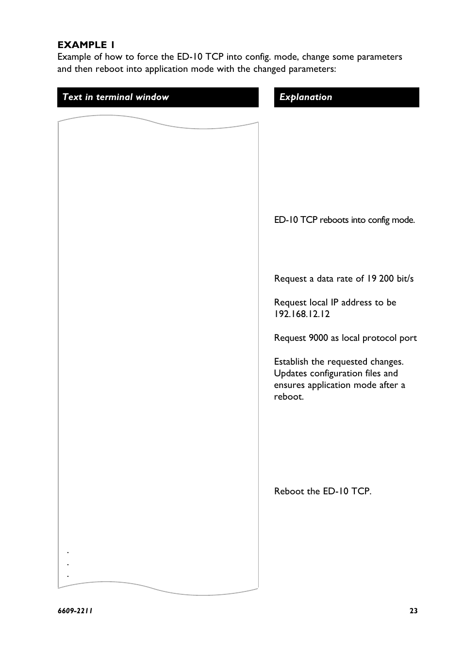 Westermo ED-10 TCP User Manual | Page 23 / 32