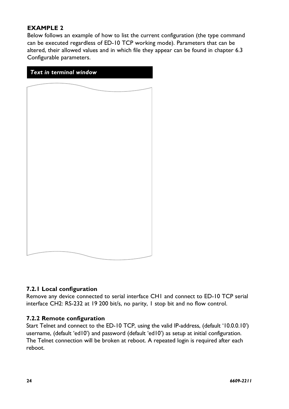 Westermo ED-10 TCP User Manual | Page 24 / 32