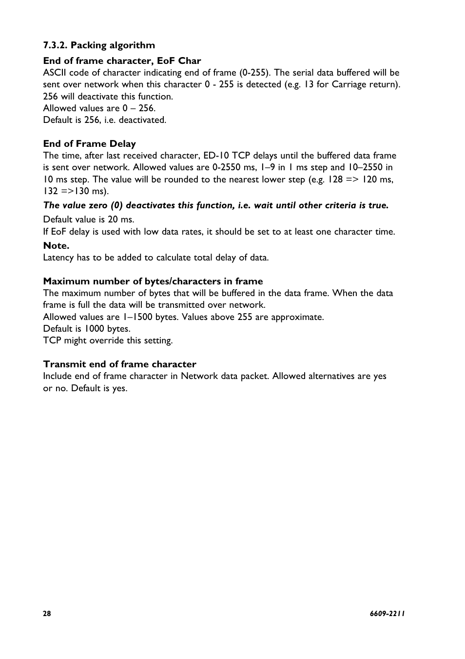 Westermo ED-10 TCP User Manual | Page 28 / 32