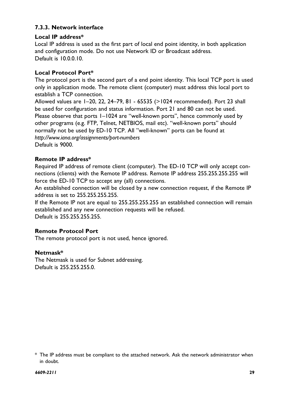 Westermo ED-10 TCP User Manual | Page 29 / 32