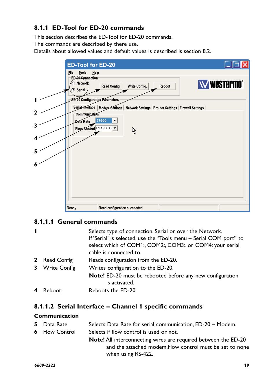 Westermo ED-20 User Manual | Page 19 / 36