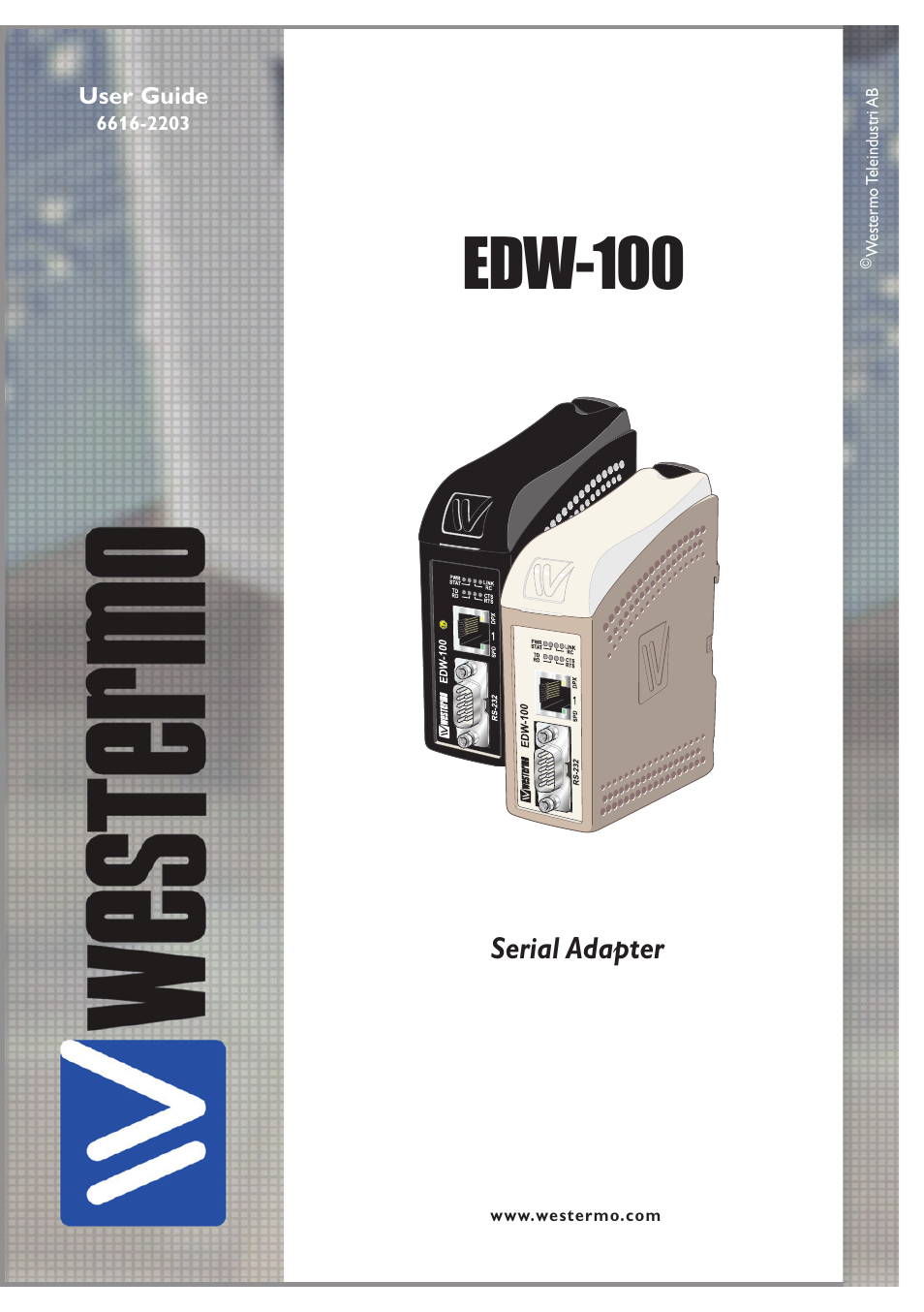 Westermo EDW-100 User Manual | 32 pages