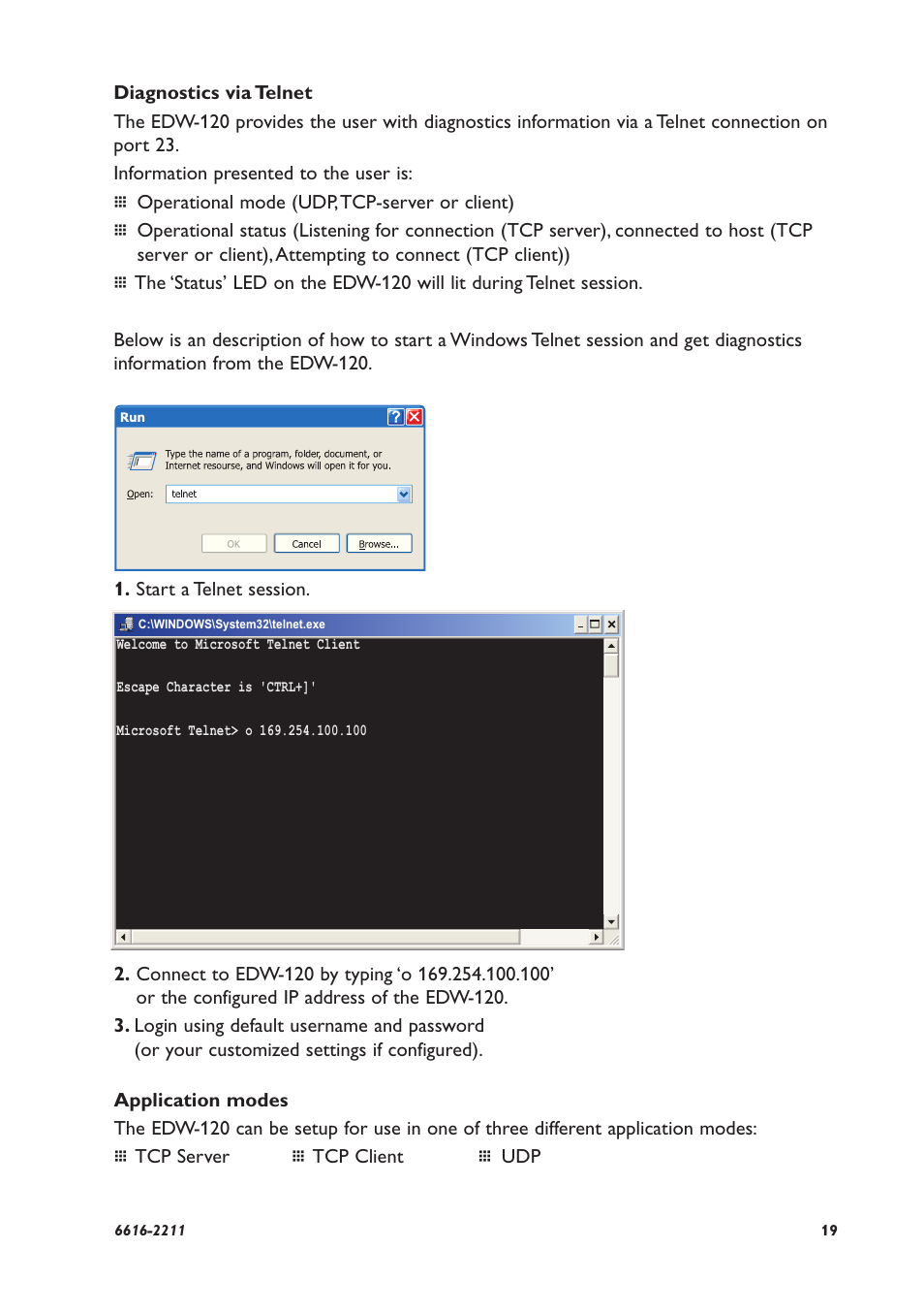 Westermo EDW-120 User Manual | Page 19 / 32