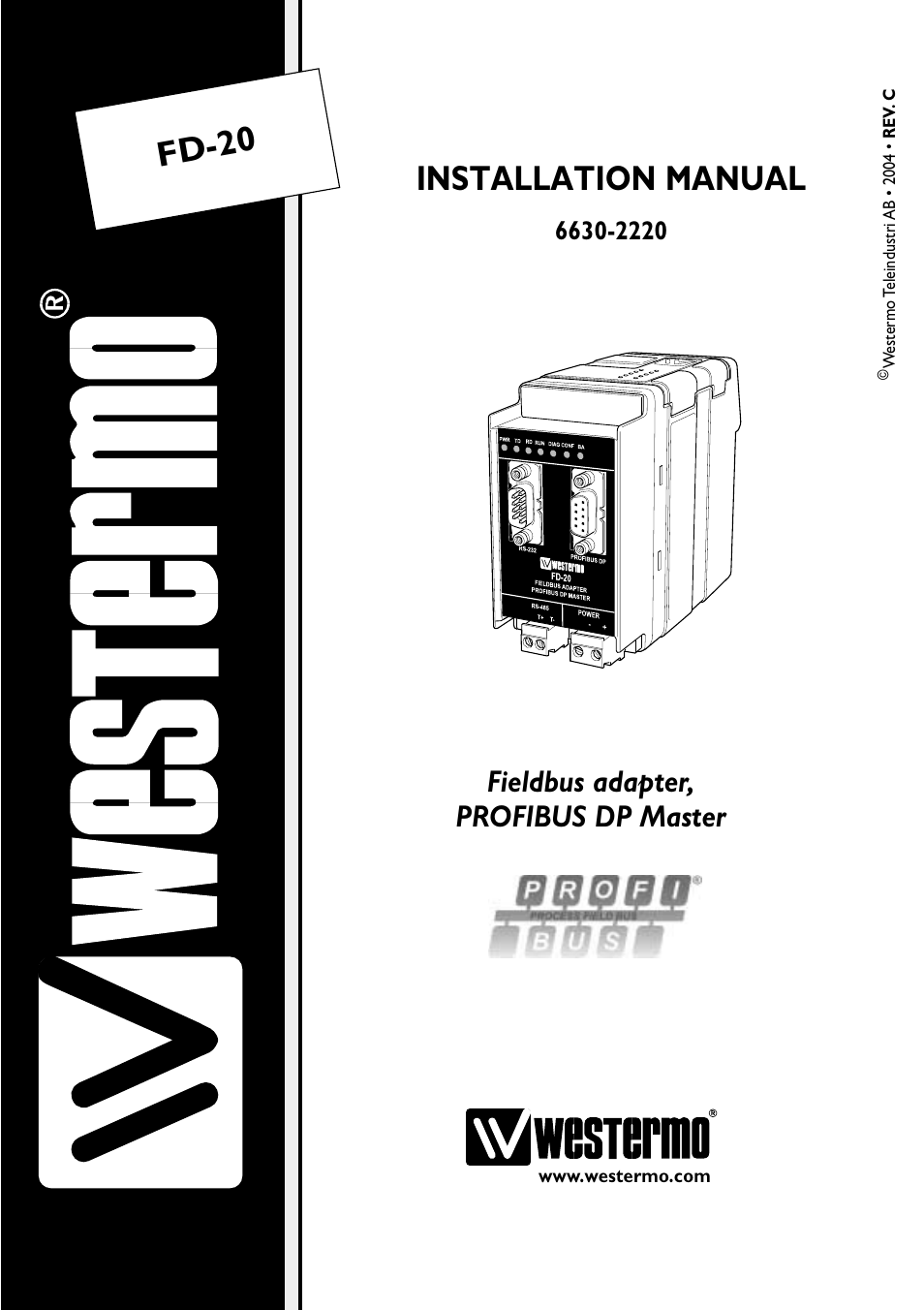 Westermo FD-20 User Manual | 32 pages