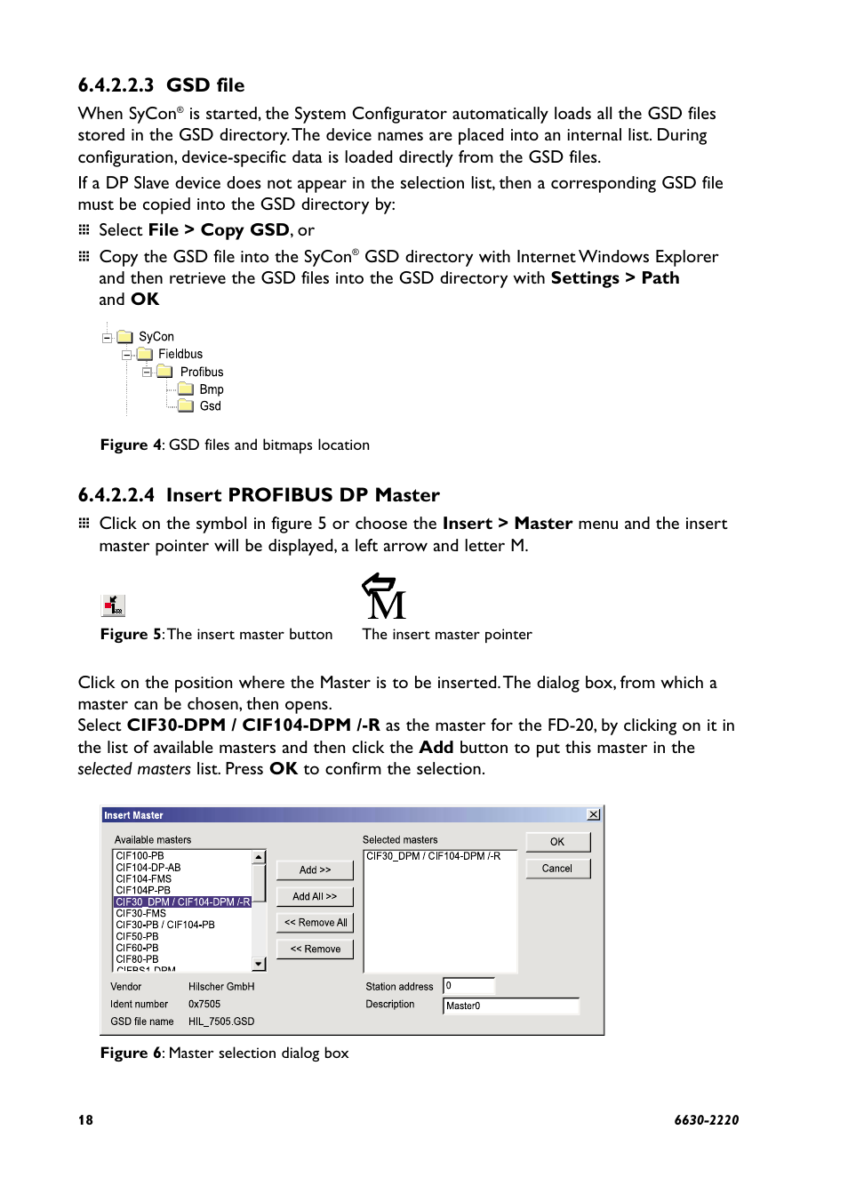 3 gsd file, 4 insert profibus dp master | Westermo FD-20 User Manual | Page 18 / 32