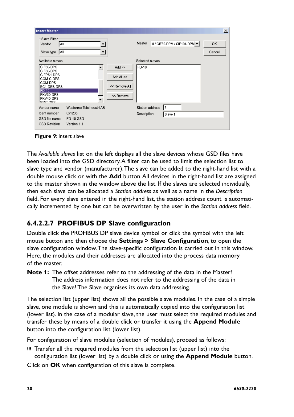 Westermo FD-20 User Manual | Page 20 / 32