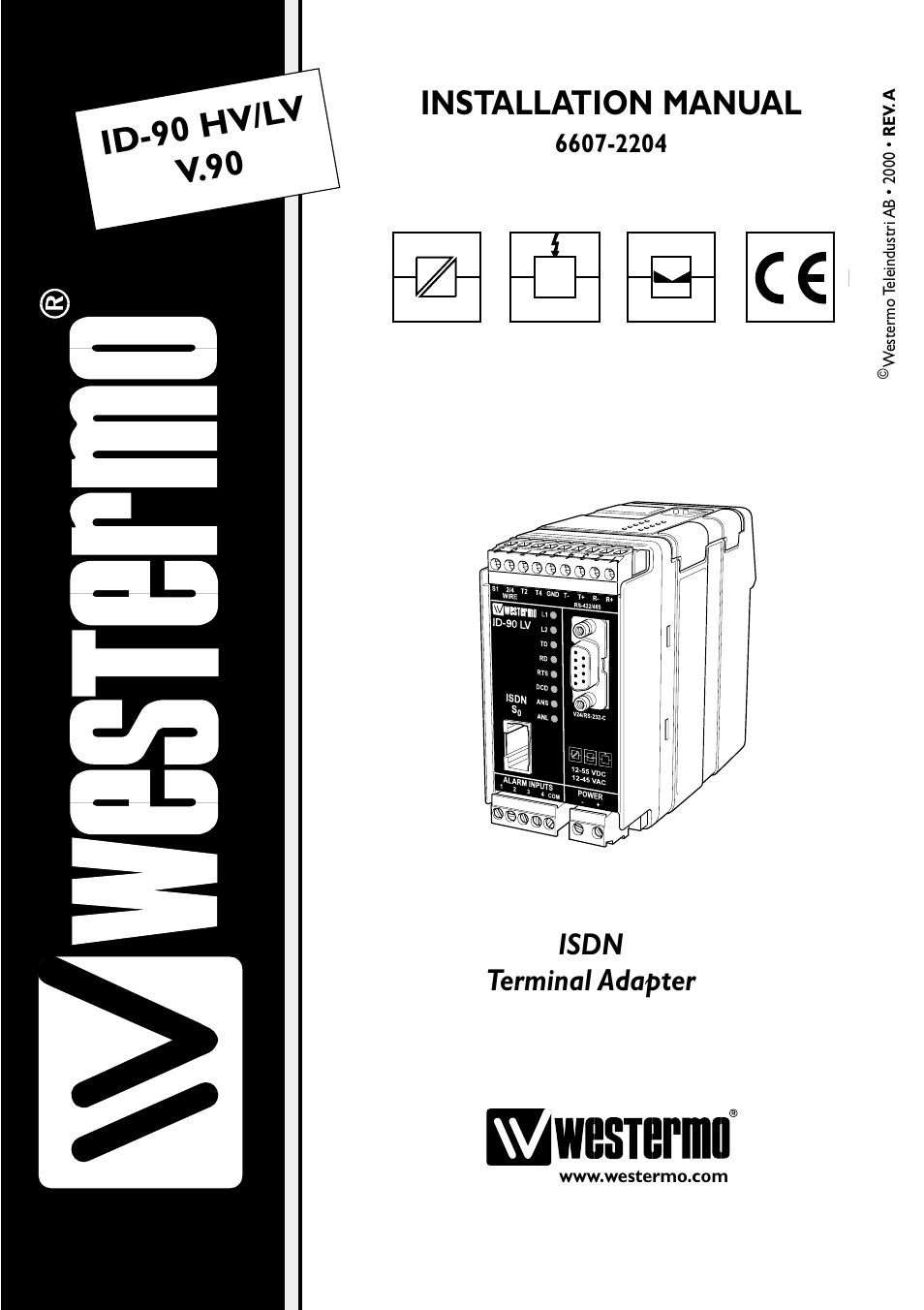 Westermo ID-90 User Manual | 124 pages