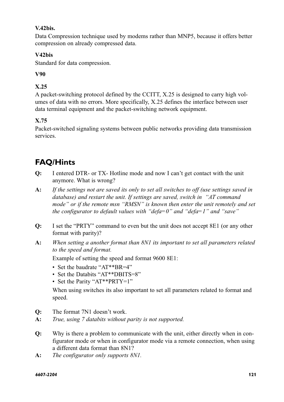 Faq/hints | Westermo ID-90 User Manual | Page 121 / 124