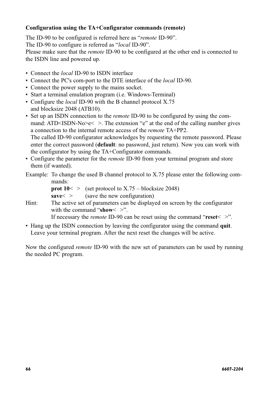 Westermo ID-90 User Manual | Page 66 / 124