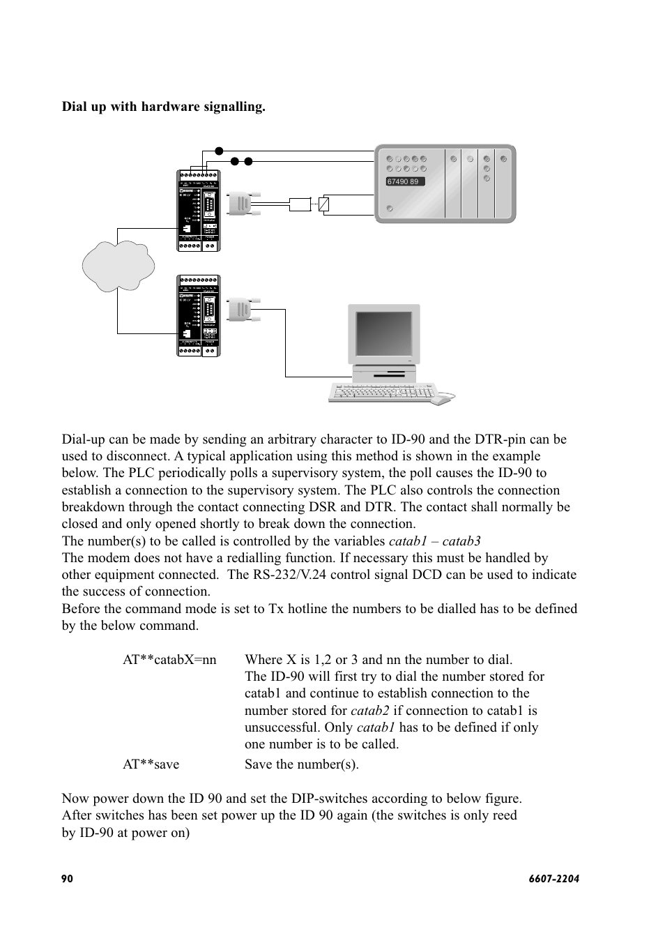 Isdn | Westermo ID-90 User Manual | Page 90 / 124