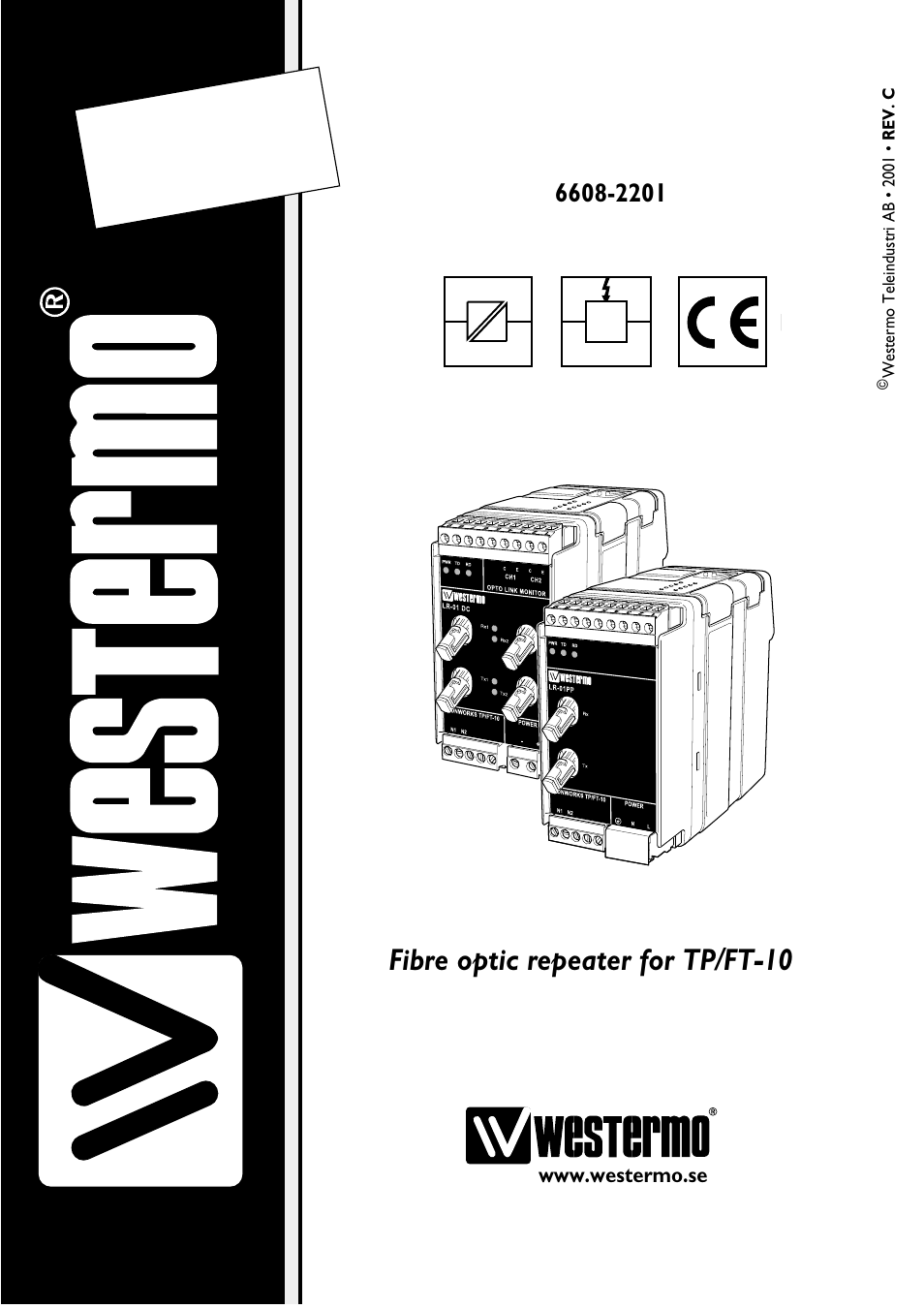 Westermo LR-01 User Manual | 20 pages