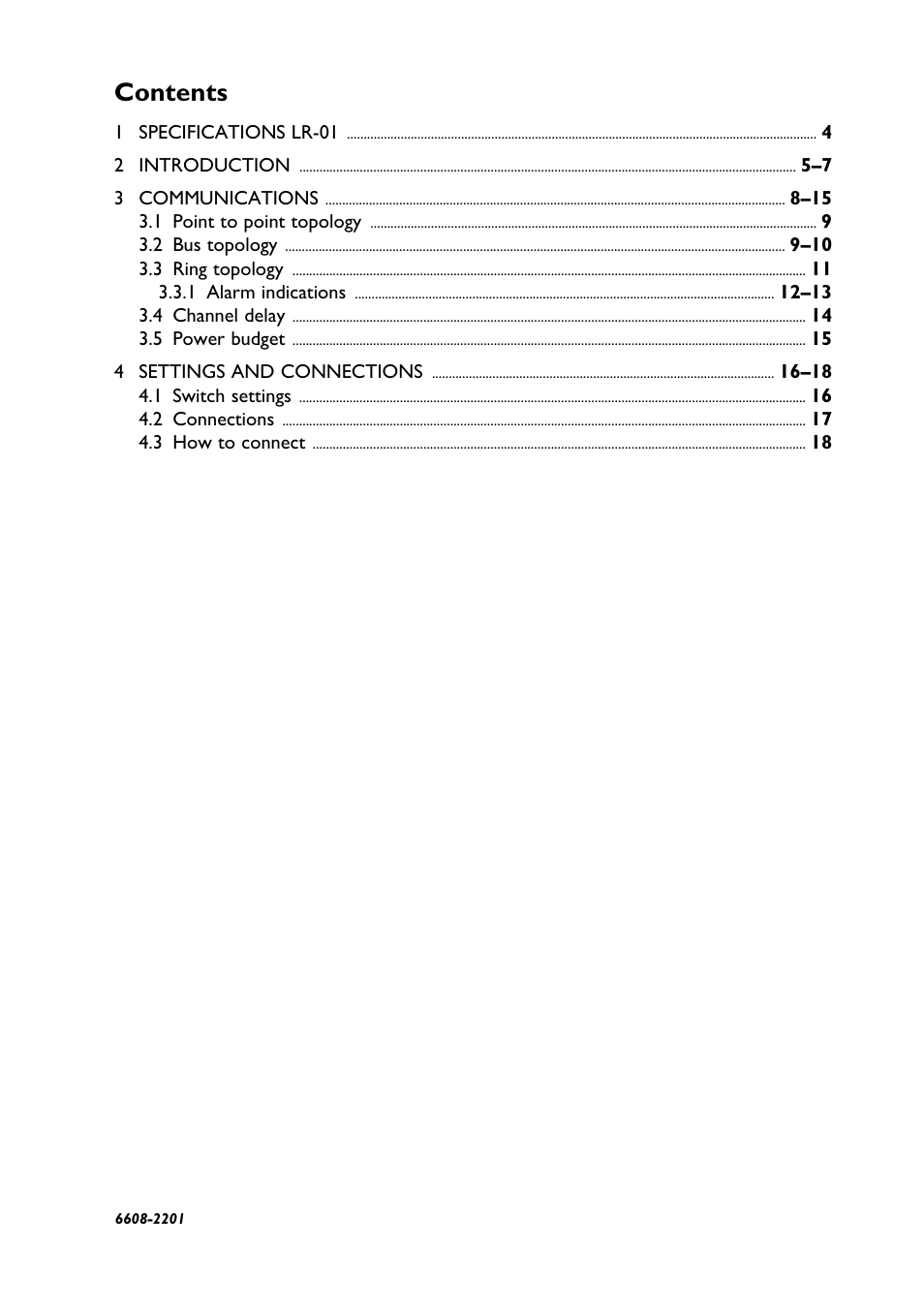 Westermo LR-01 User Manual | Page 3 / 20