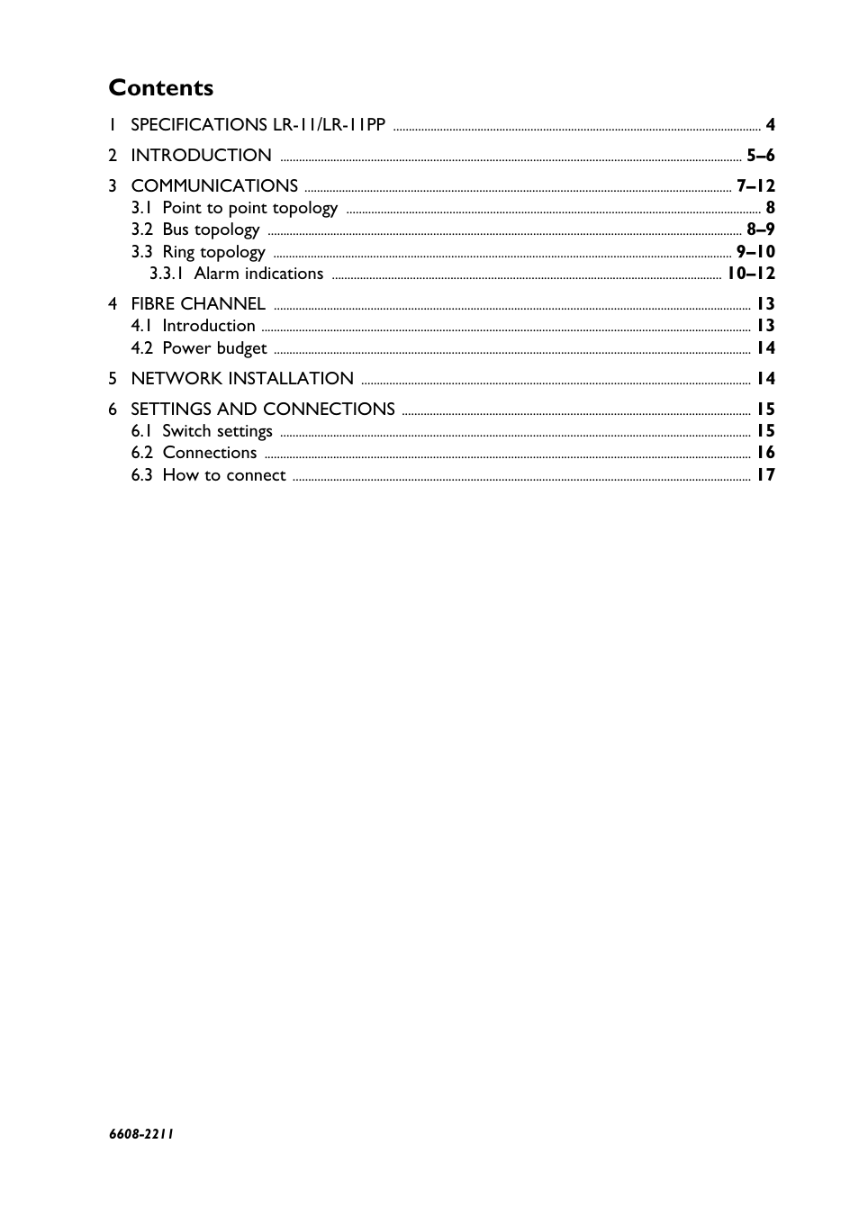 Westermo LR-11 User Manual | Page 3 / 20