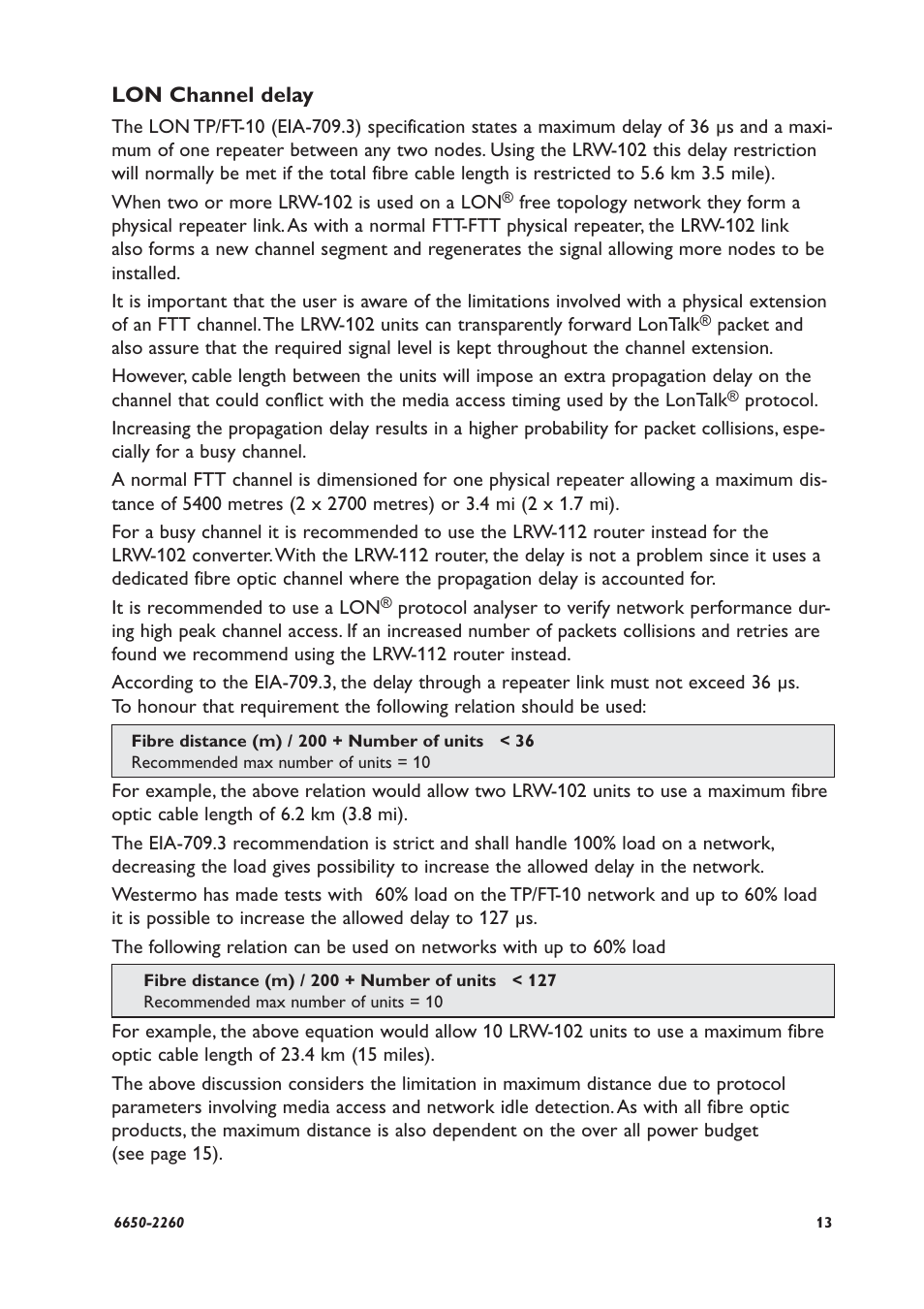 Westermo LRW-102 User Manual | Page 13 / 28