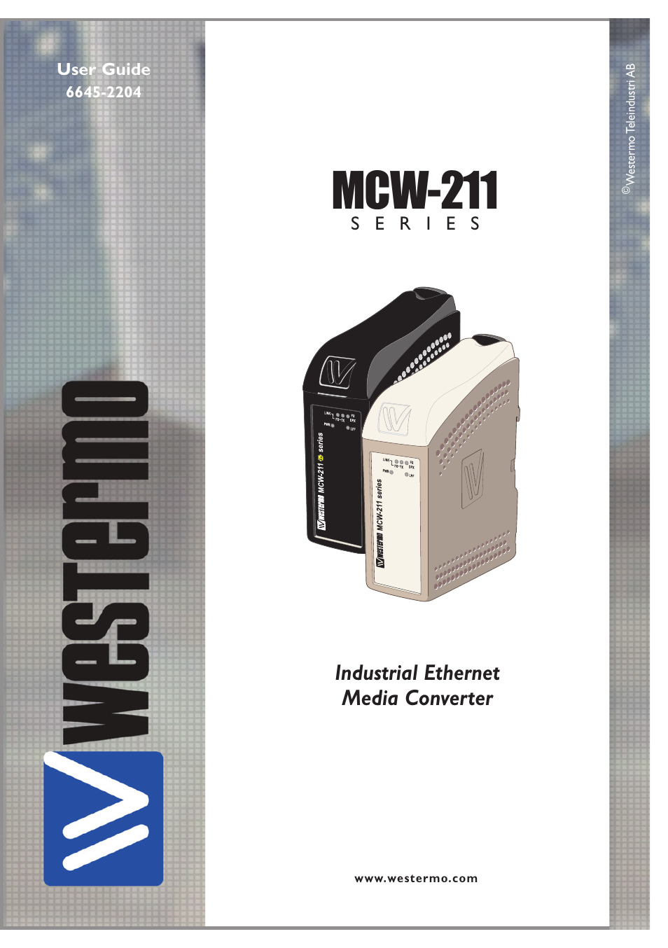 Westermo MCW-211 User Manual | 20 pages