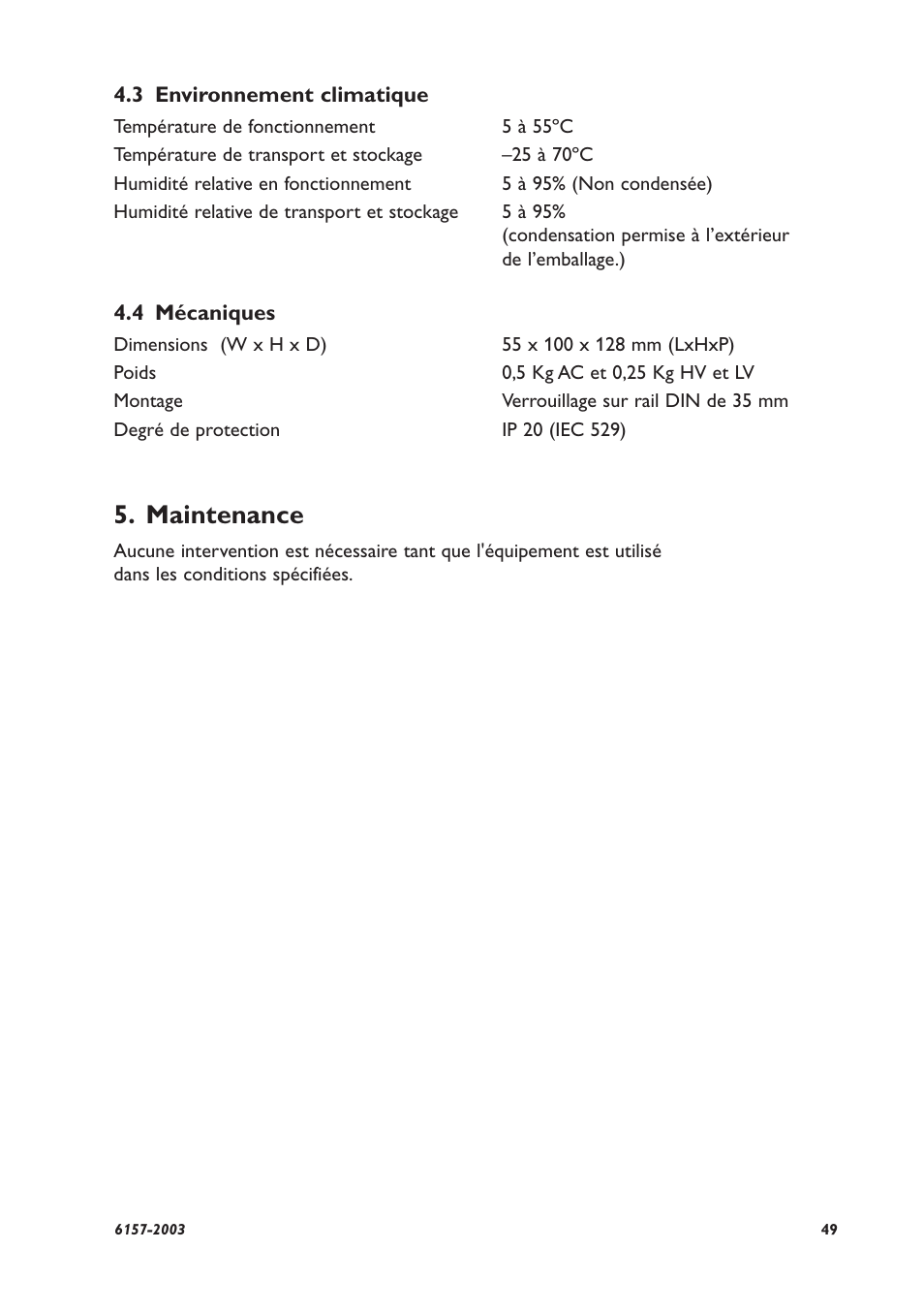 Maintenance | Westermo MD-45 User Manual | Page 49 / 60