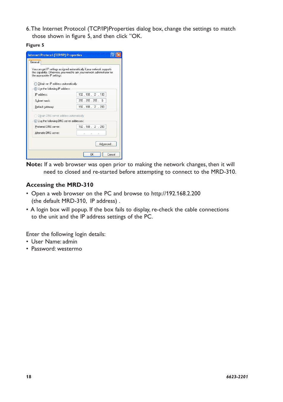 Westermo MRD-310 User Manual | Page 18 / 28