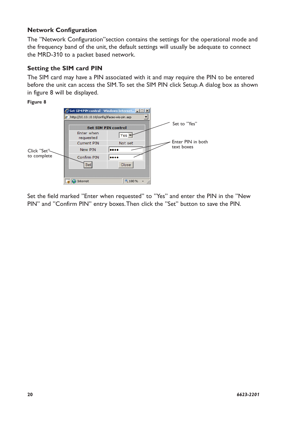 Westermo MRD-310 User Manual | Page 20 / 28