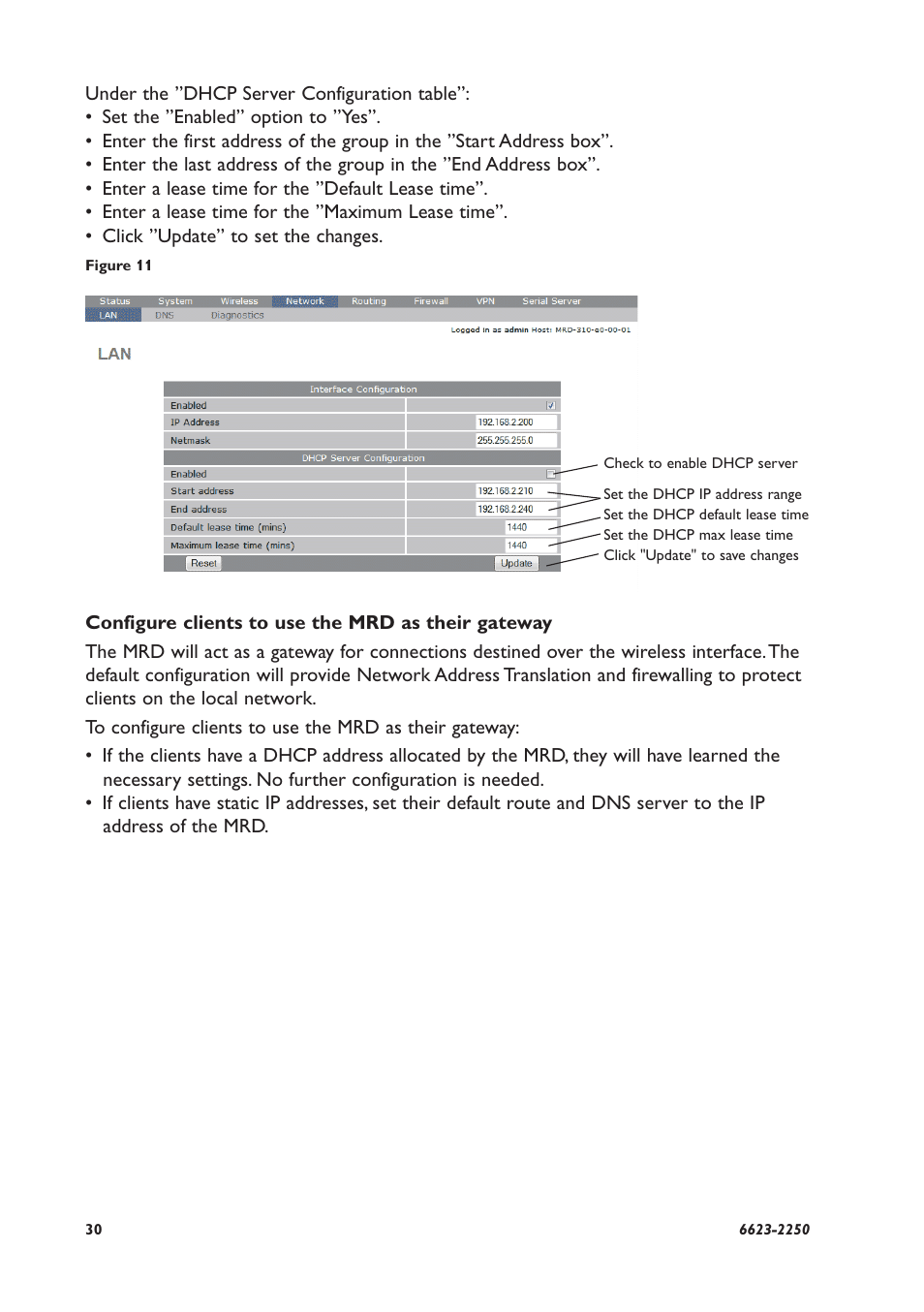 Westermo MRD-315 User Manual | Page 30 / 34