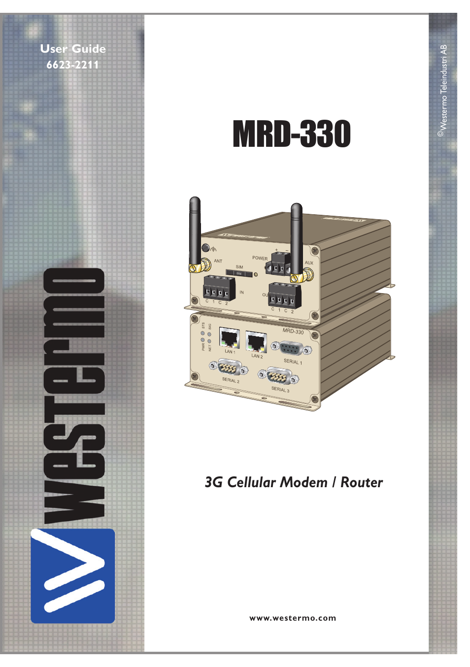 Westermo MRD-330 User Manual | 32 pages