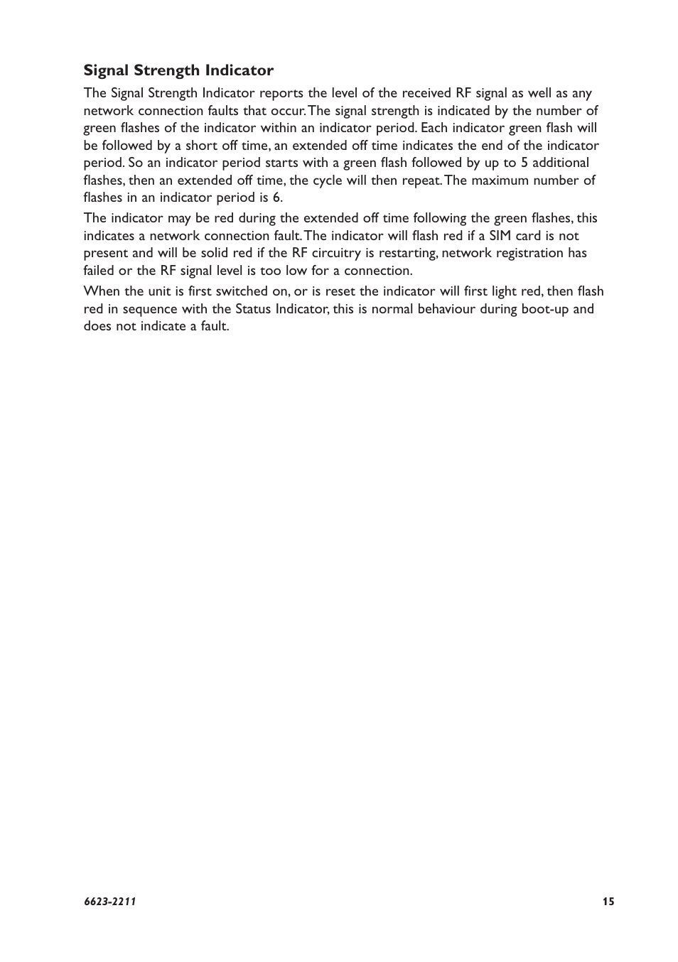 Signal strength indicator | Westermo MRD-330 User Manual | Page 15 / 32