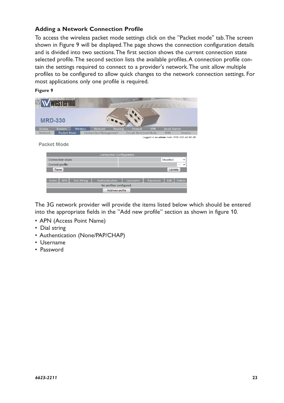 Westermo MRD-330 User Manual | Page 23 / 32
