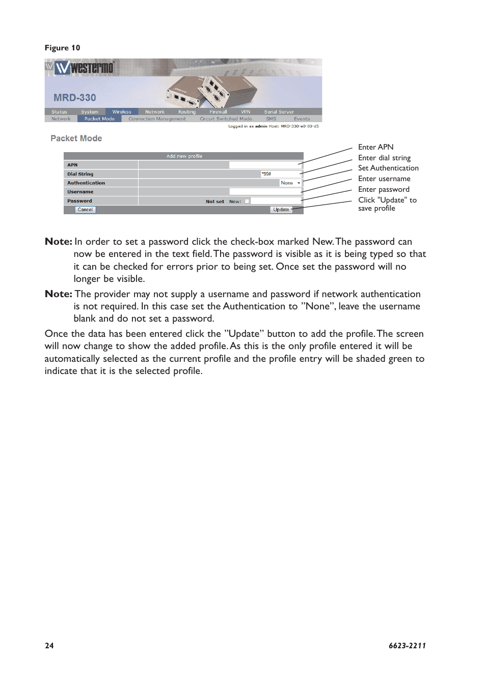 Westermo MRD-330 User Manual | Page 24 / 32