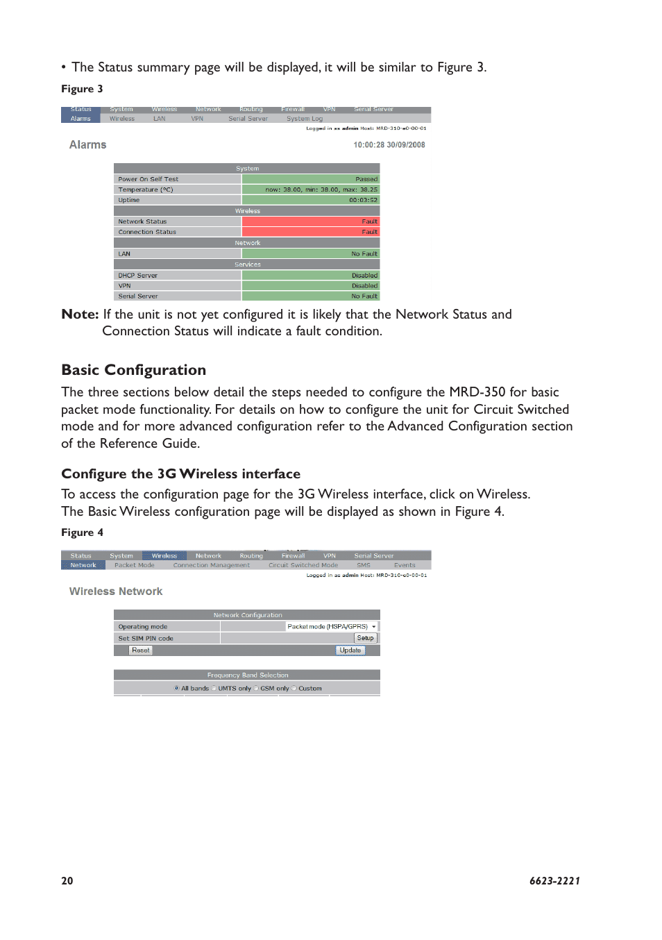 Basic configuration | Westermo MRD-350 User Manual | Page 20 / 32