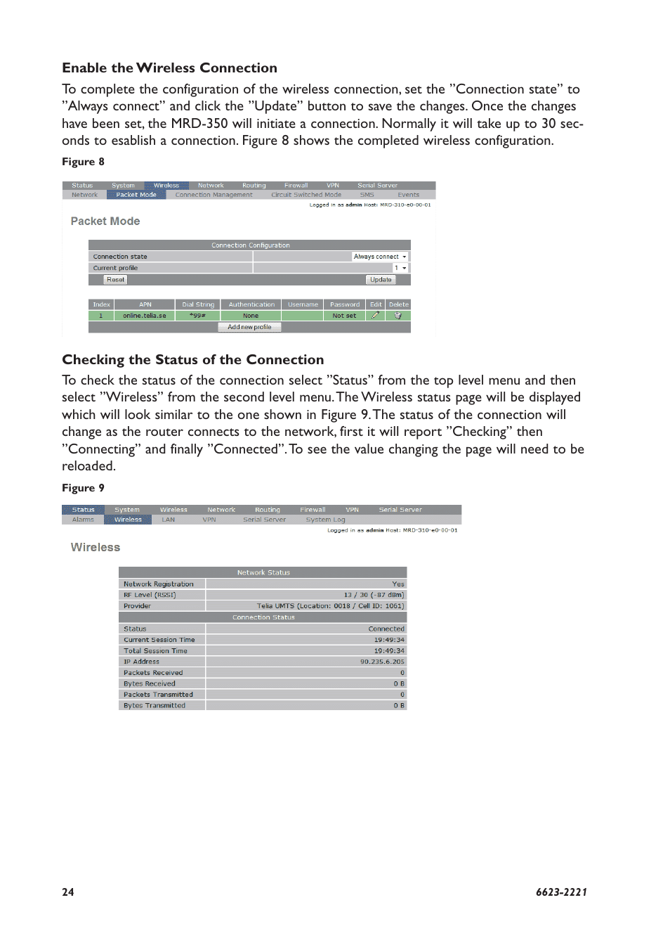 Westermo MRD-350 User Manual | Page 24 / 32