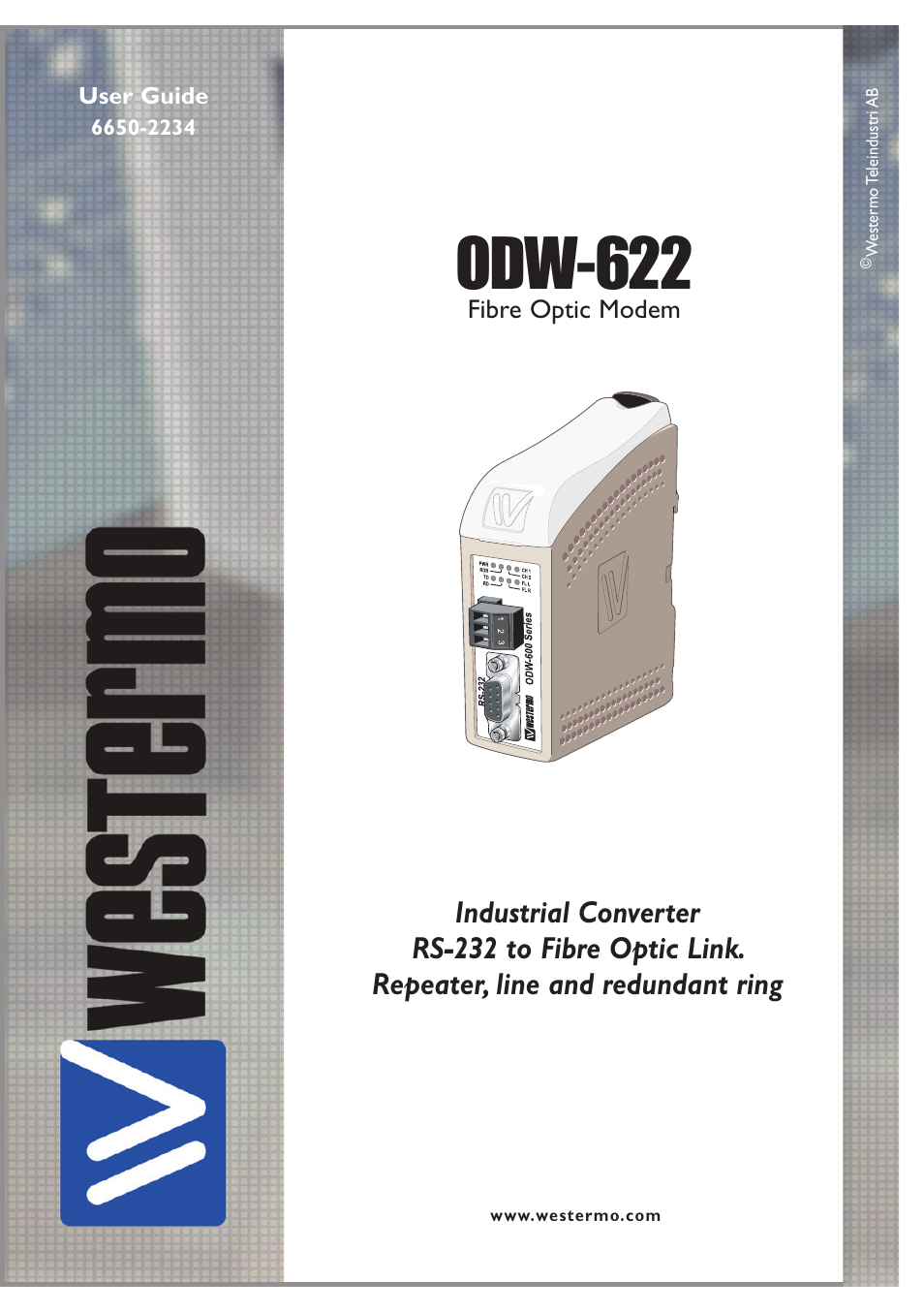 Westermo ODW-622 User Manual | 28 pages