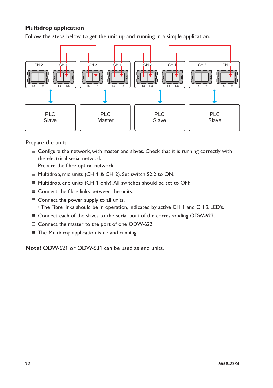 Westermo ODW-622 User Manual | Page 22 / 28