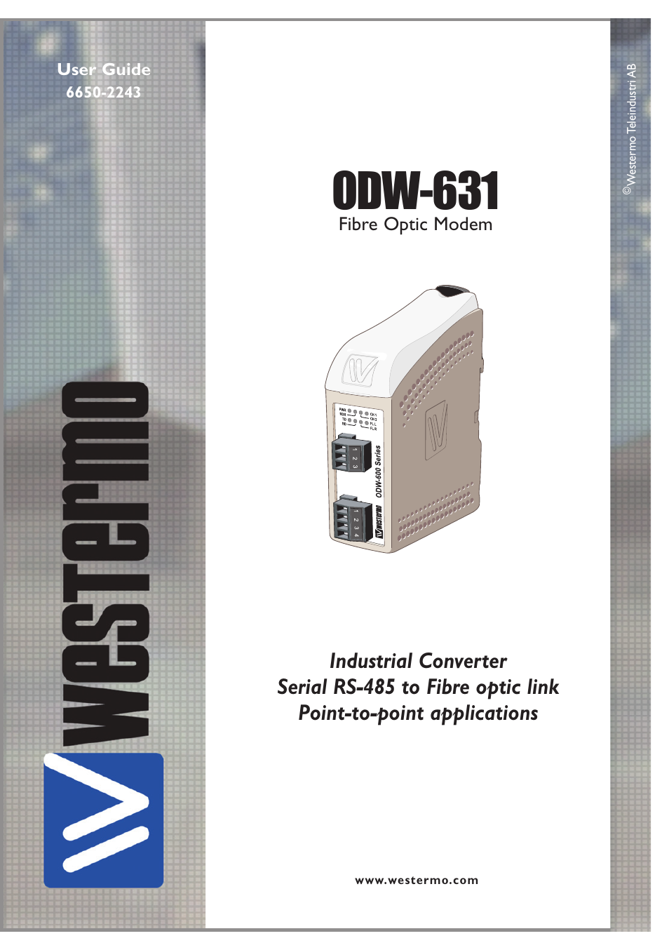 Westermo ODW-631 User Manual | 26 pages