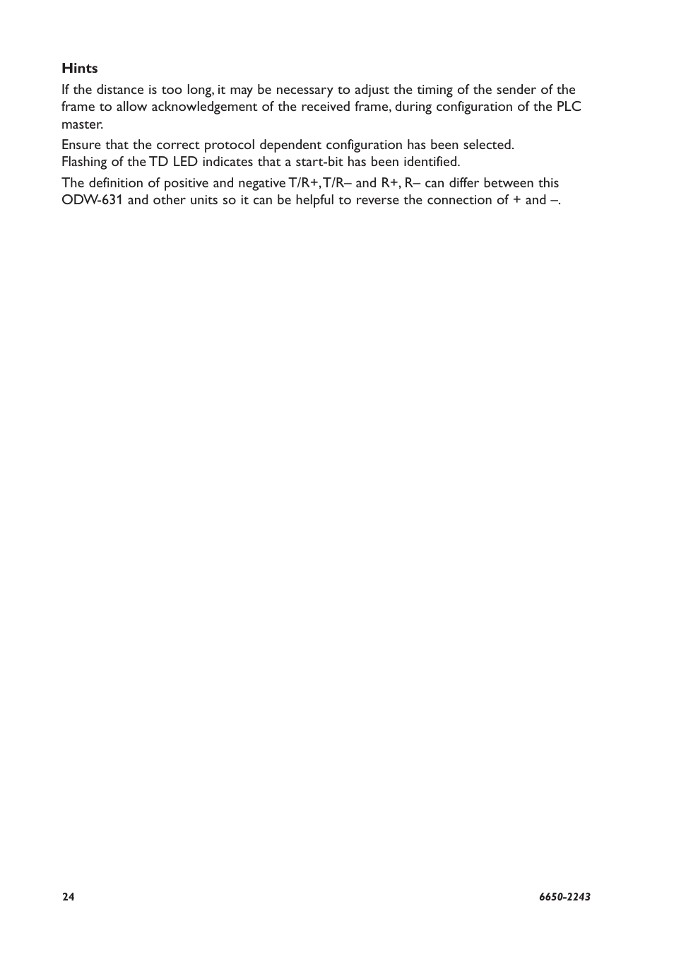 Westermo ODW-631 User Manual | Page 24 / 26