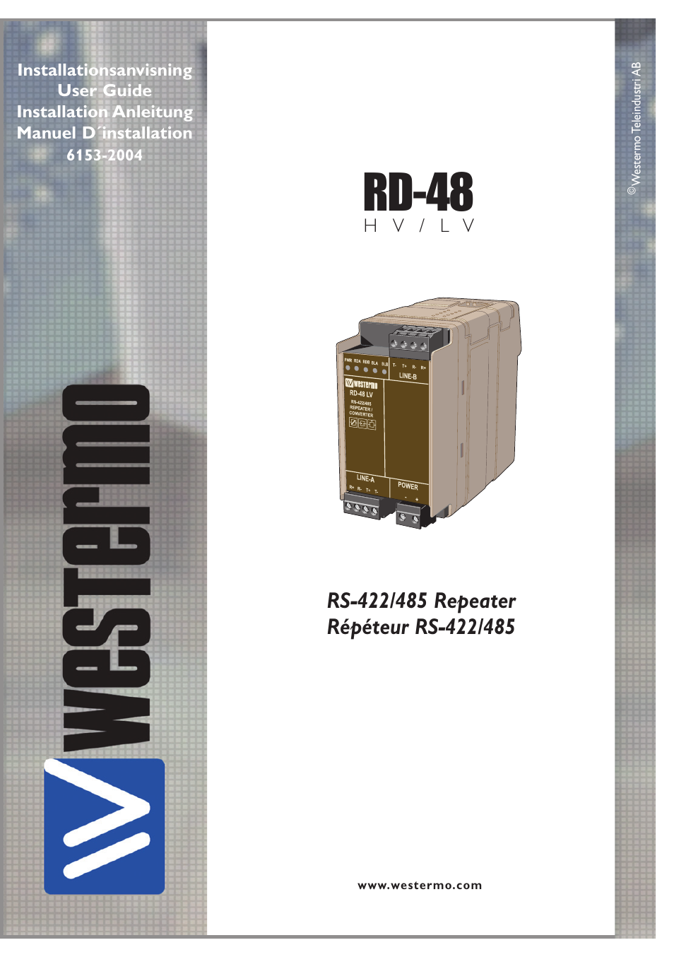 Westermo RD-48 User Manual | 56 pages