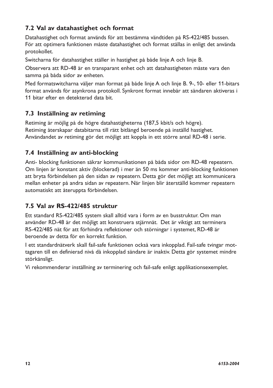 Westermo RD-48 User Manual | Page 12 / 56