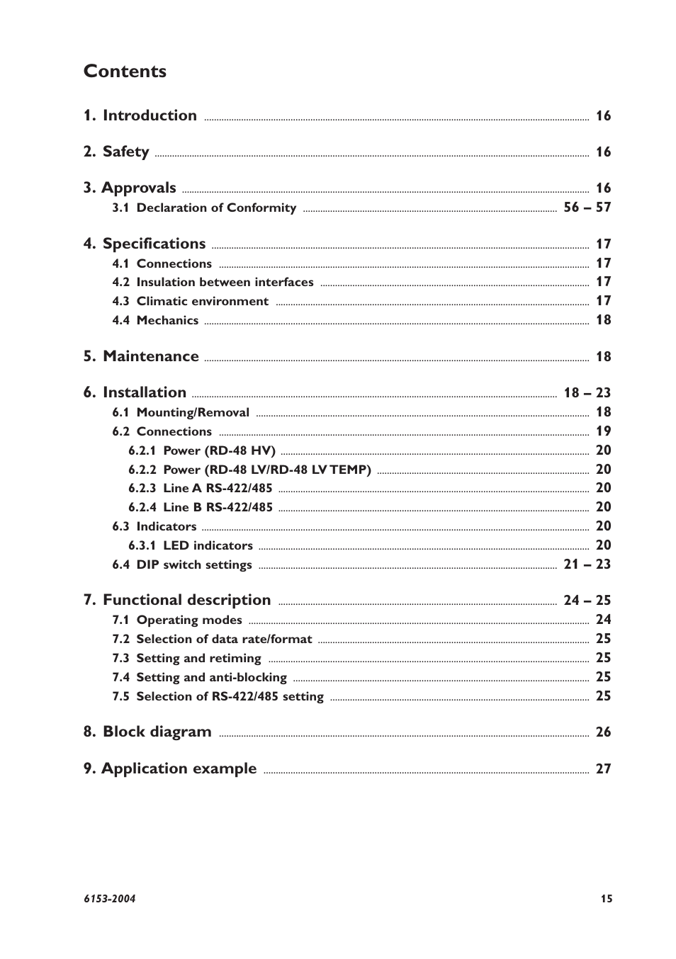 Westermo RD-48 User Manual | Page 15 / 56