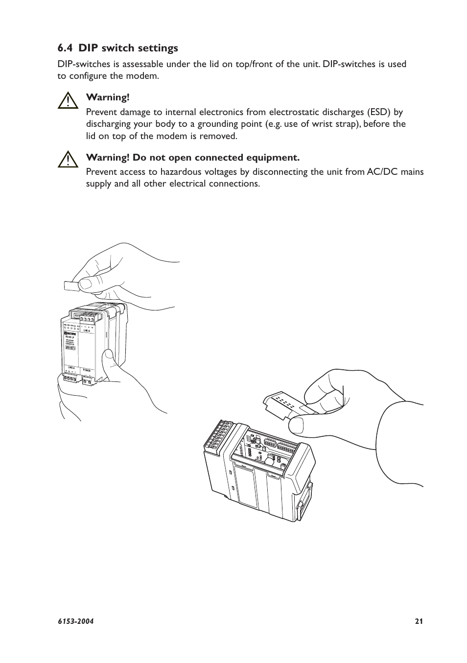 Westermo RD-48 User Manual | Page 21 / 56