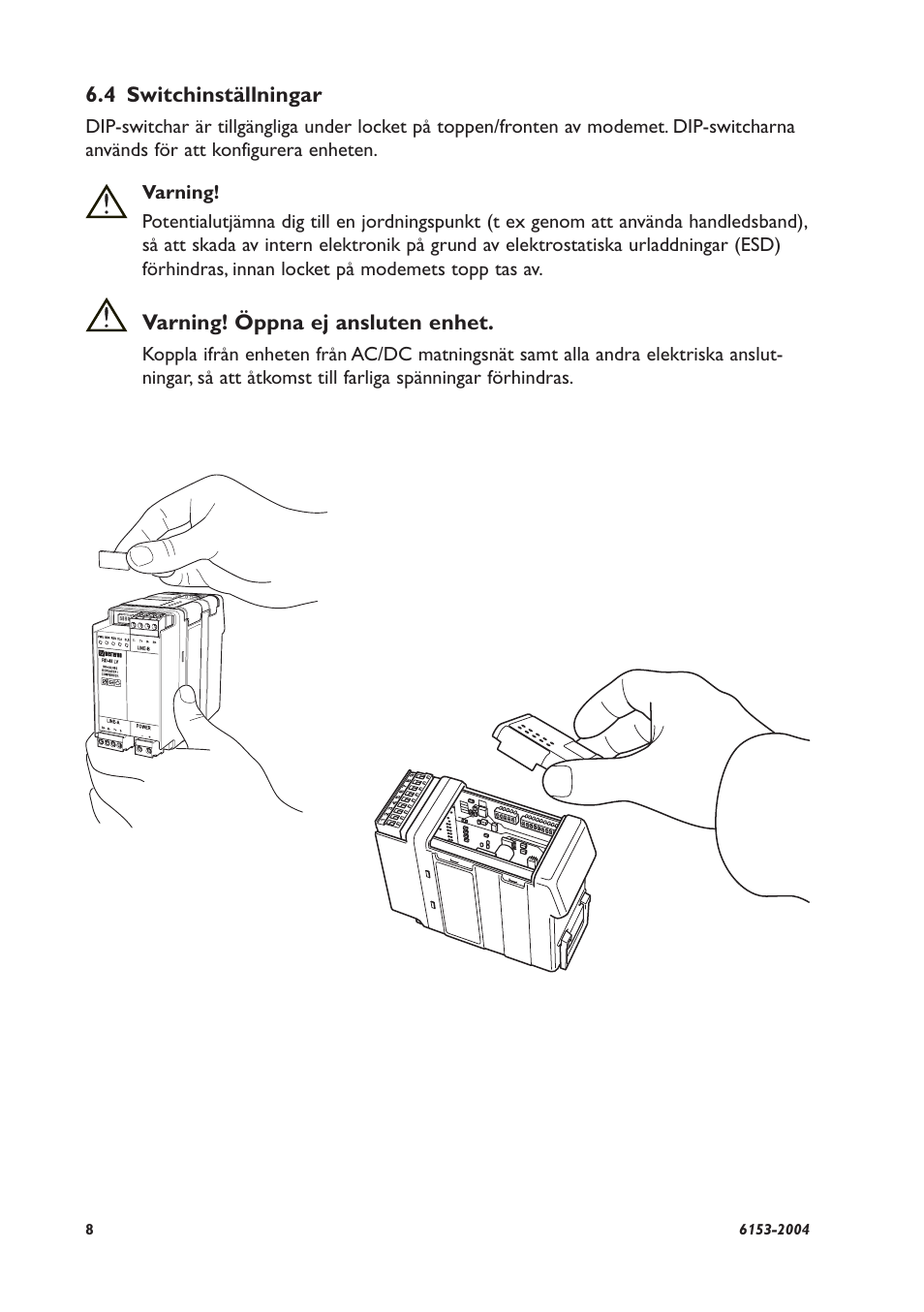 Westermo RD-48 User Manual | Page 8 / 56