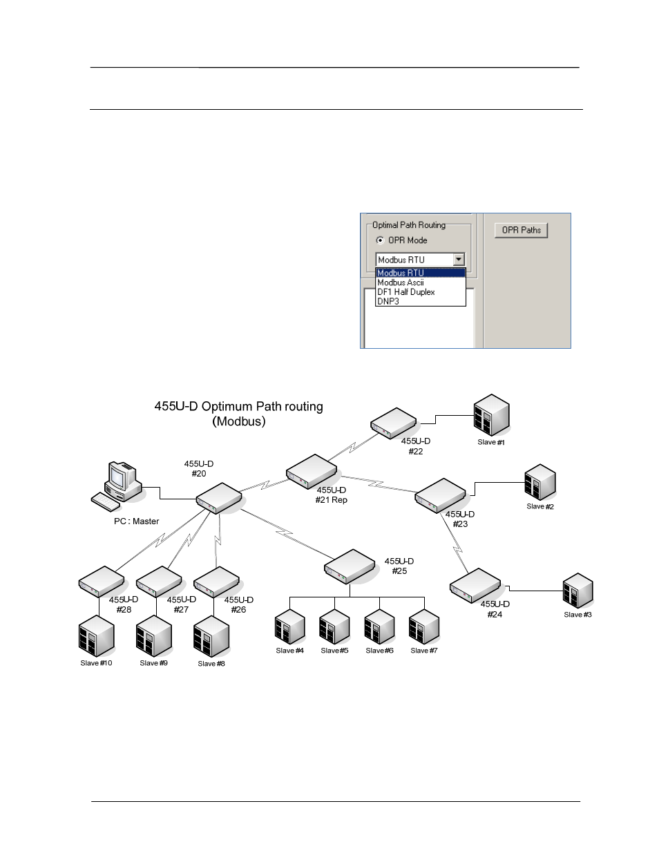 10 optimum path routing | Westermo RM-455U-D User Manual | Page 51 / 82