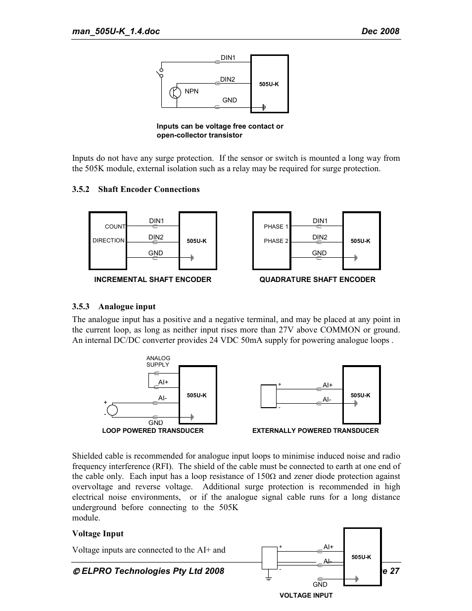 Westermo RM-505U-K User Manual | Page 27 / 48