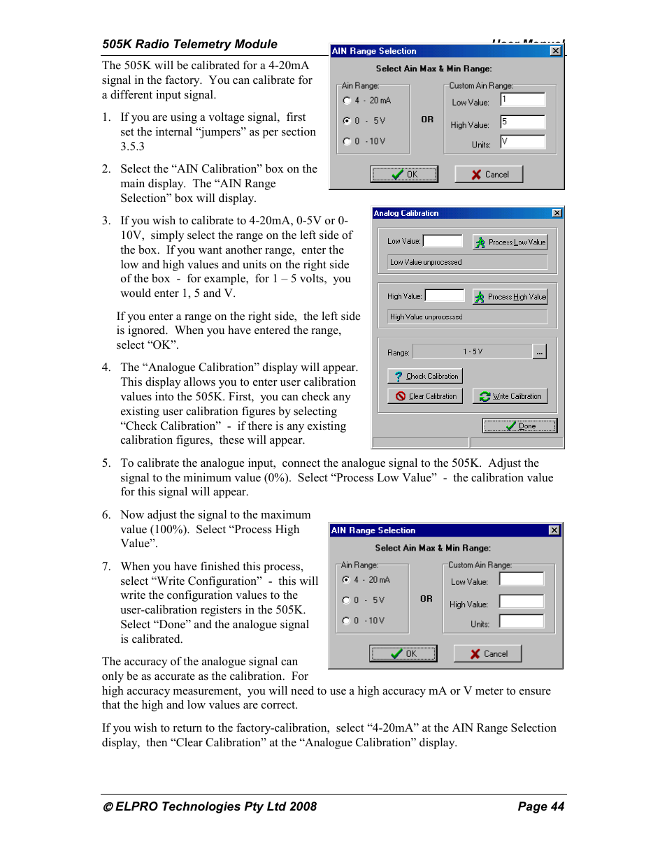 Westermo RM-505U-K User Manual | Page 44 / 48