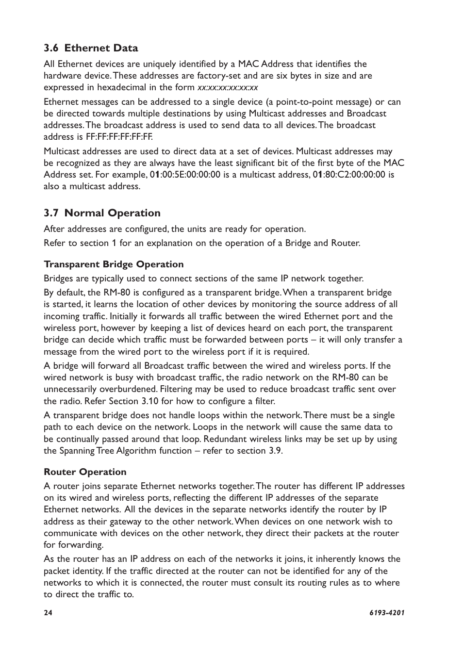 Westermo RM-80 User Manual | Page 24 / 60