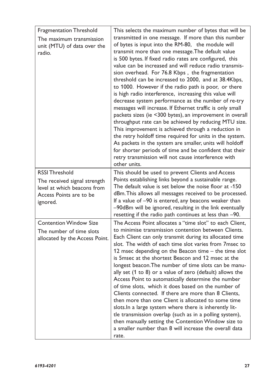 Westermo RM-80 User Manual | Page 27 / 60