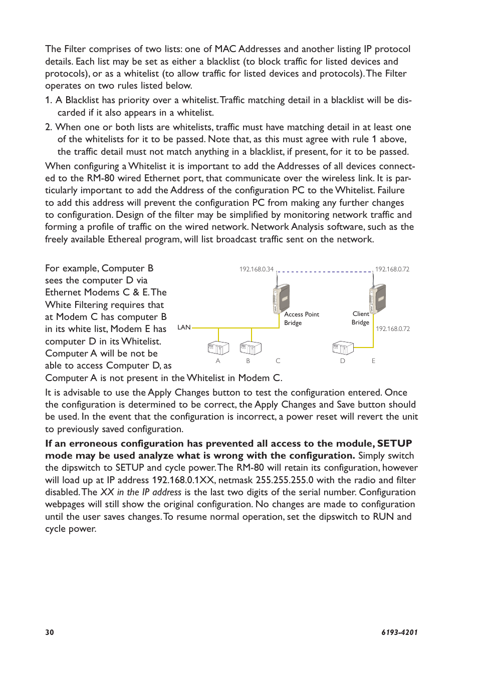 Westermo RM-80 User Manual | Page 30 / 60