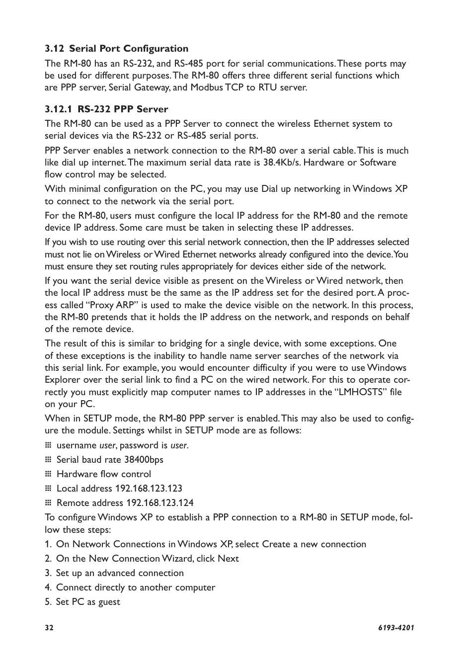 Westermo RM-80 User Manual | Page 32 / 60