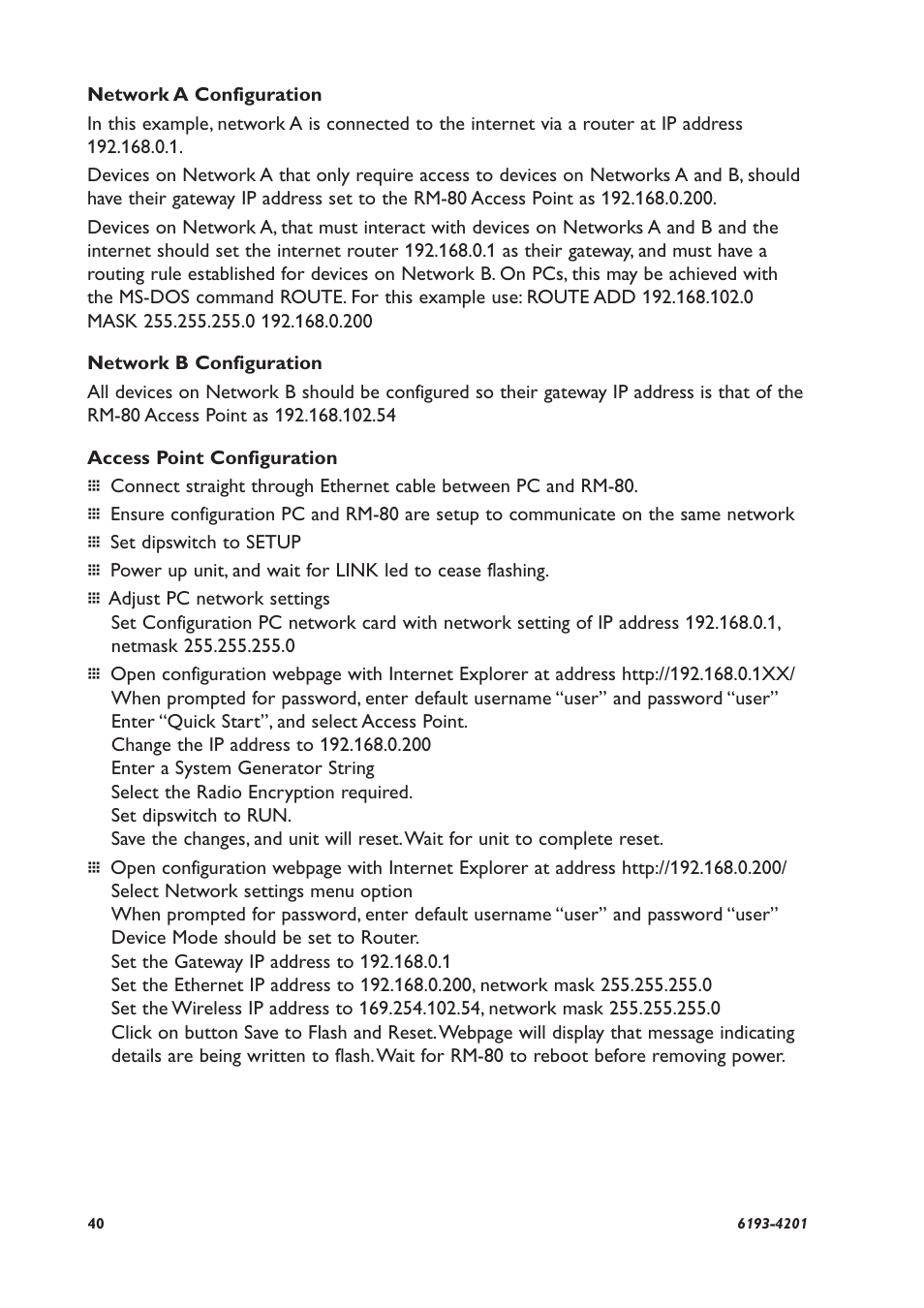 Westermo RM-80 User Manual | Page 40 / 60