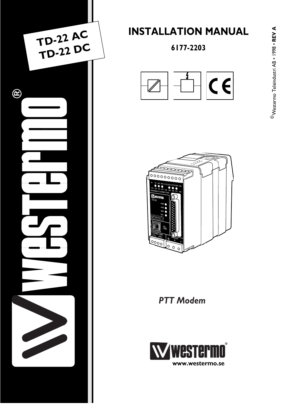 Westermo TD-22 User Manual | 51 pages